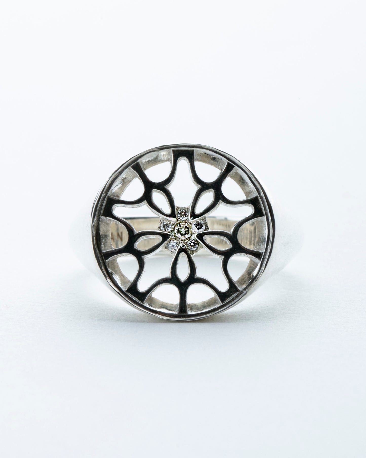 ORBIT OF LIFE (Sterling Silver with Diamonds)