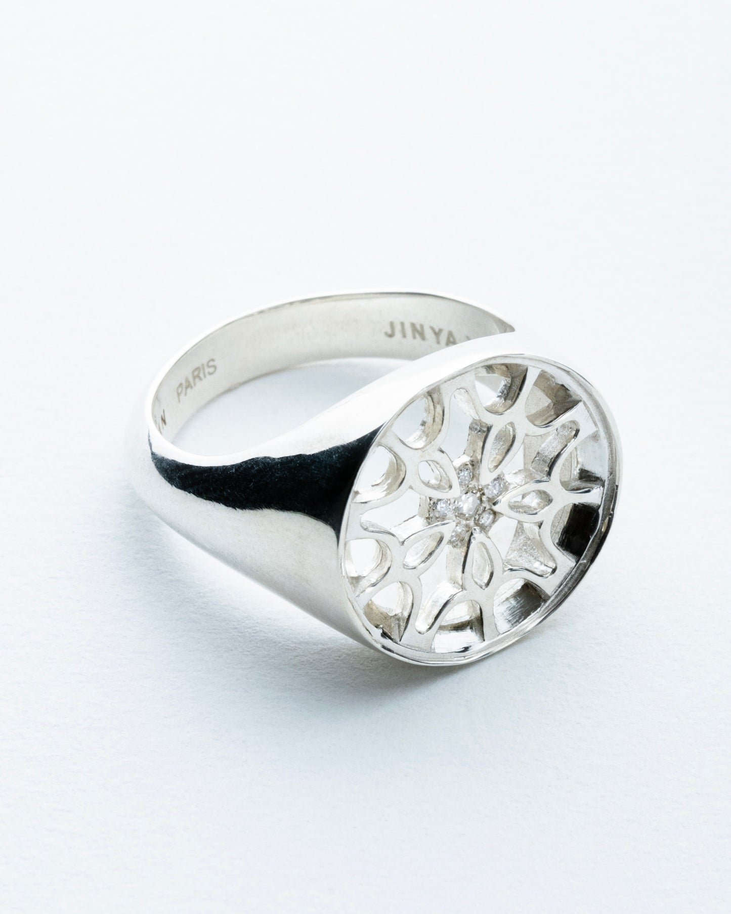ORBIT OF LIFE (Sterling Silver with Diamonds)