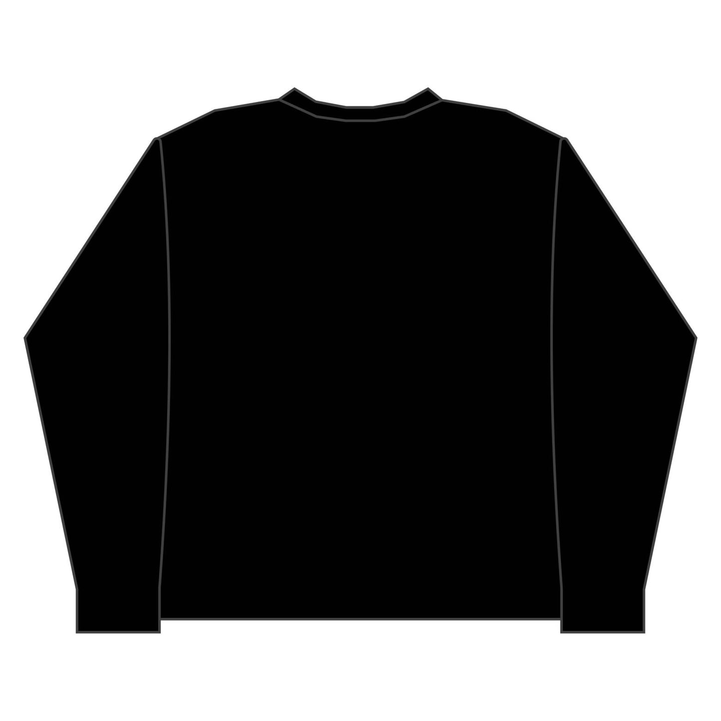 REVENANT LONG SLEEVE T SHIRT BLACK