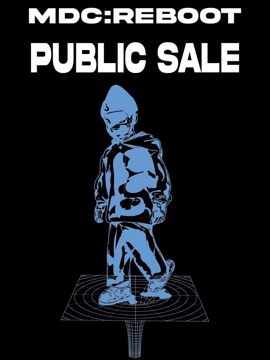 MDC:REBOOT PUBLIC SALE LIVE NOW