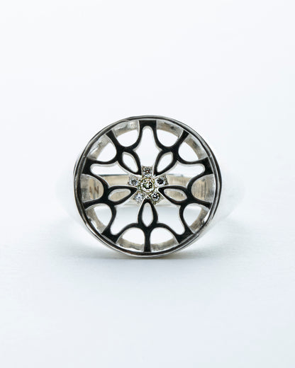 ORBIT OF LIFE (Sterling Silver with Diamonds)