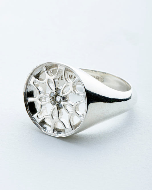 ORBIT OF LIFE (Sterling Silver with Diamonds)