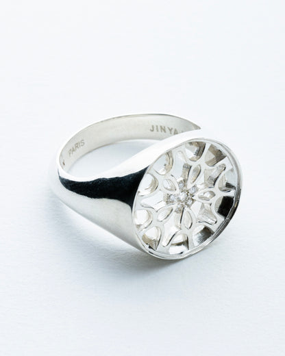 ORBIT OF LIFE (Sterling Silver with Diamonds)