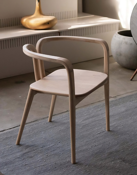 穏便 Wood Residential Dining Chair