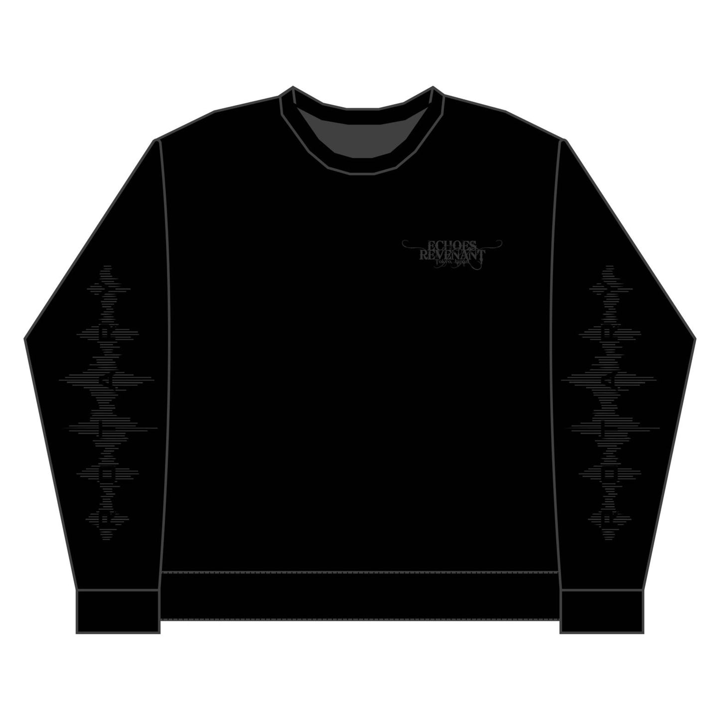 REVENANT LONG SLEEVE T SHIRT BLACK